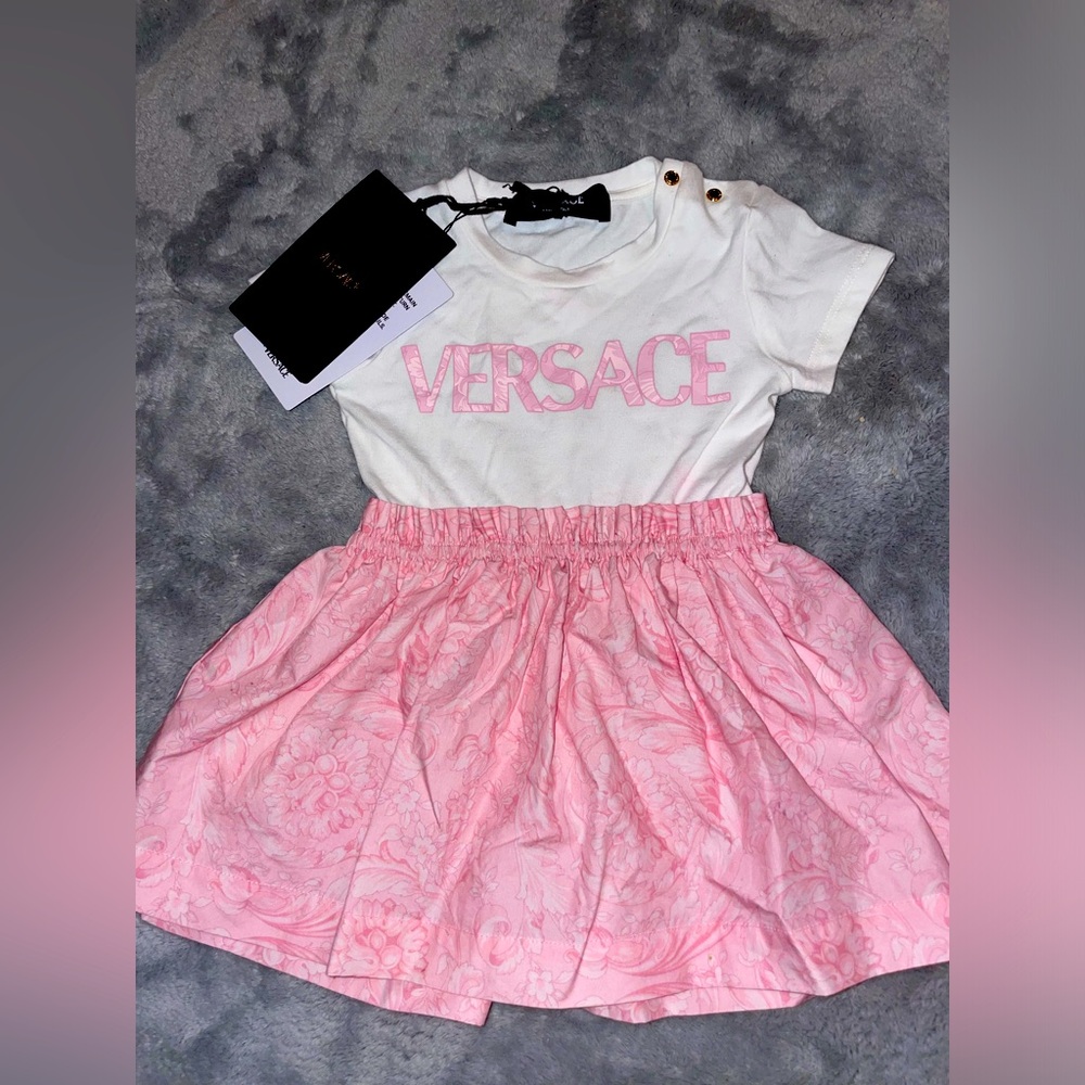 Versace Barocco 6-9 month baby dress